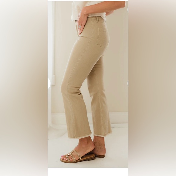 NWT La Miel Crop Flare Jeans XL - Picture 4 of 10